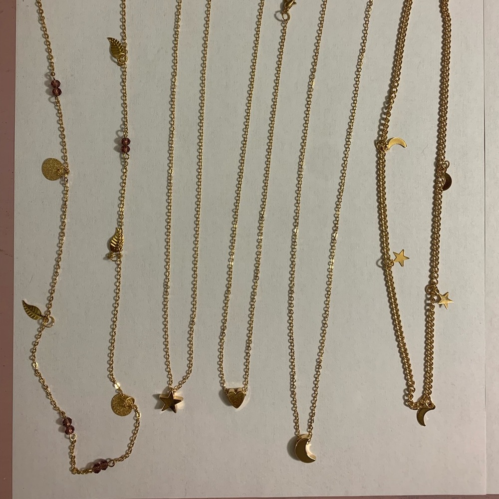 Set of 7 Necklaces